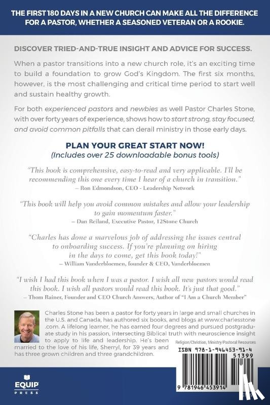 Stone, Charles - Every Pastor's First 180 Days