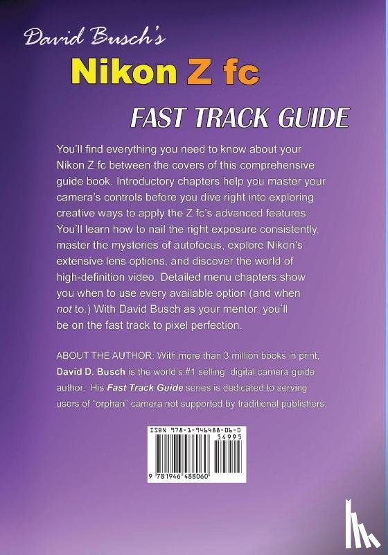 Busch, David - David Busch's Nikon Z fc FAST TRACK GUIDE