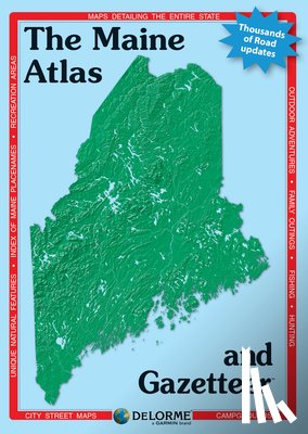 Rand McNally - Delorme Atlas & Gazetteer: Maine
