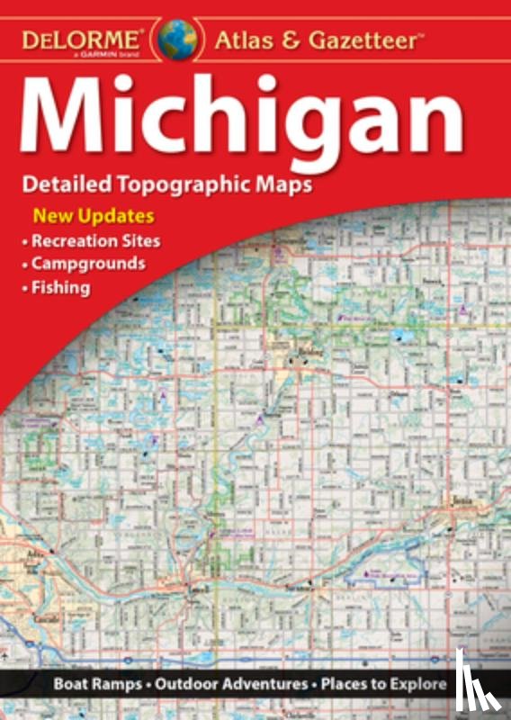 Rand McNally - Delorme Atlas & Gazetteer: Michigan