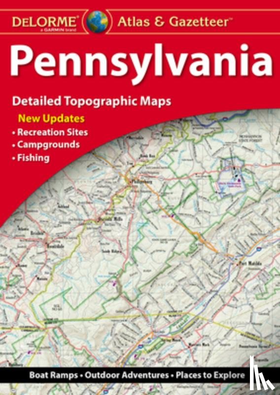 Delorme - Delorme Atlas & Gazetteer: Pennsylvania