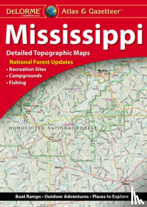 Delorme - Delorme Atlas & Gazetteer: Mississippi
