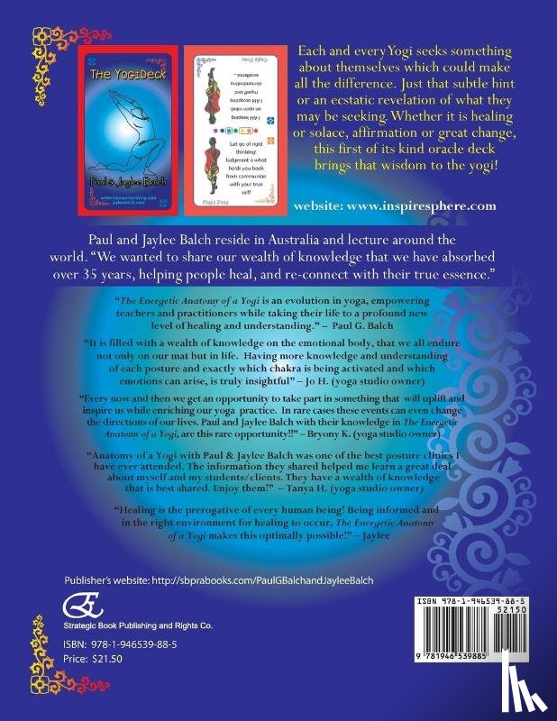 Balch, Paul, Balch, Jaylee - The Energetic Anatomy of a Yogi