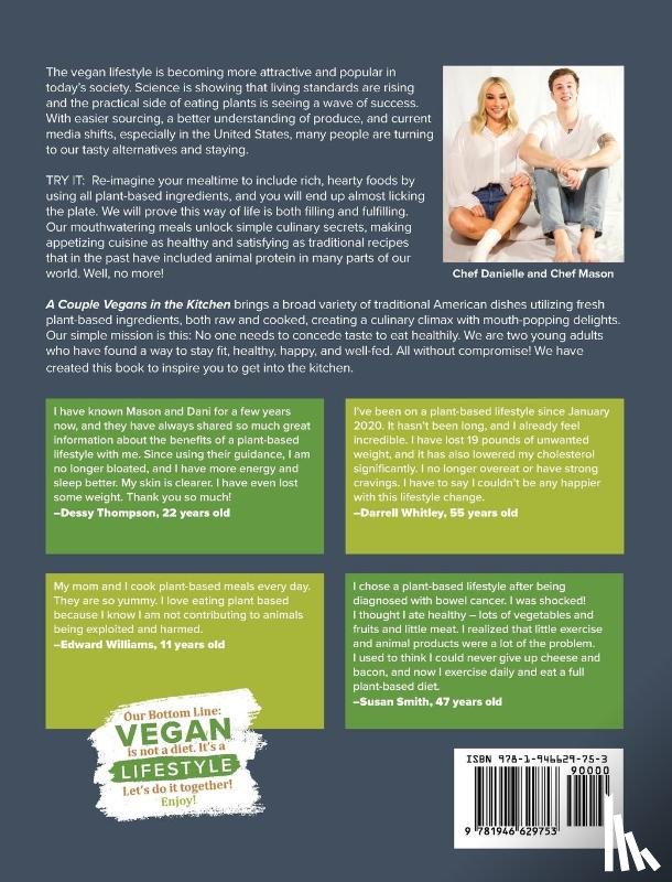 Reeves, Danielle, Chapman, Mason - A Couple of Vegans in the Kitchen
