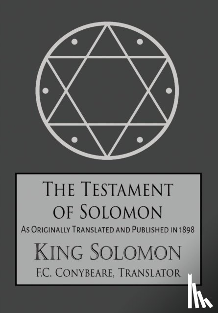 Solomon, King - The Testament of Solomon