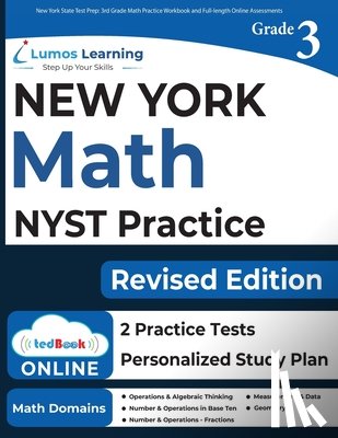 Test Prep, Lumos Nyst - New York State Test Prep: 3rd Grade Math Practice Workbook and Full-length Online Assessments: NYST Study Guide
