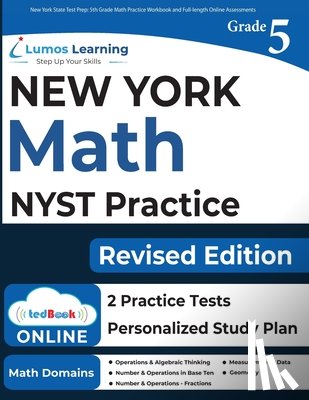 Test Prep, Lumos Nyst - New York State Test Prep: 5th Grade Math Practice Workbook and Full-length Online Assessments: NYST Study Guide