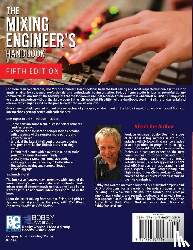 Owsinski, Bobby - The Mixing Engineer's Handbook 5th Edition