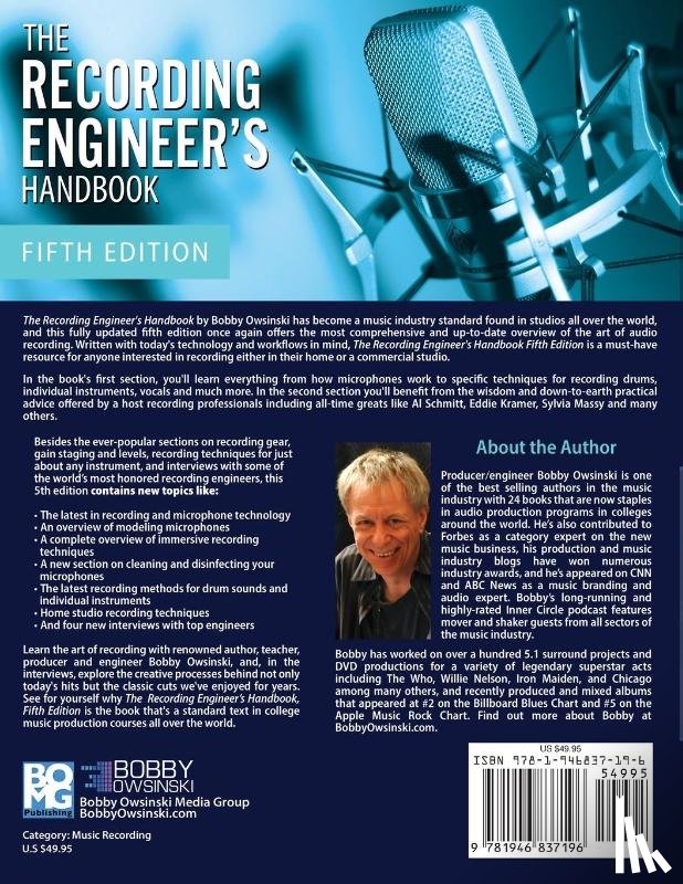 Owsinski, Bobby - The Recording Engineer's Handbook 5th Edition