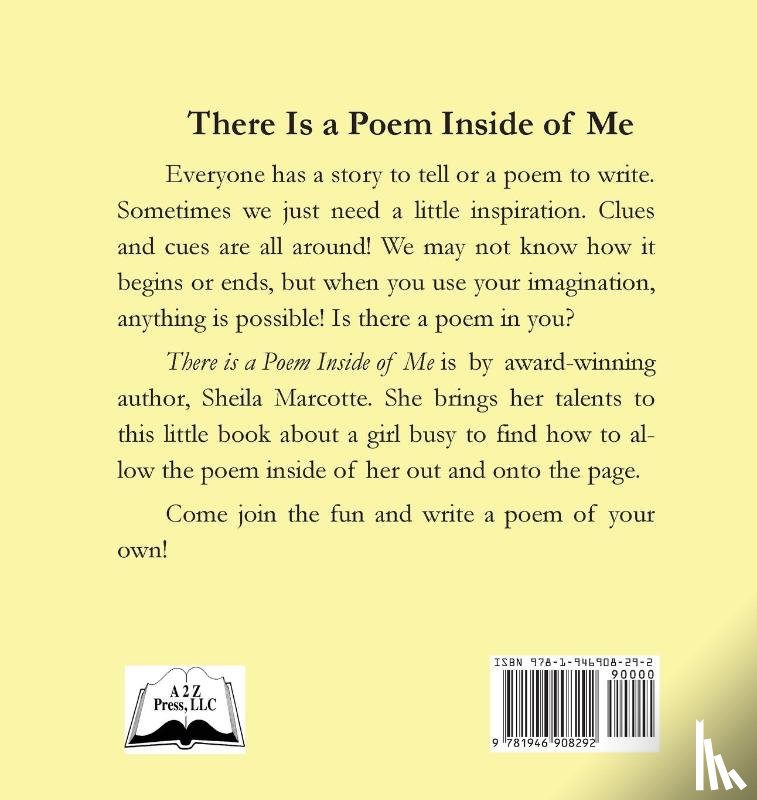 Marcotte, Sheila - There Is a Poem Inside of Me