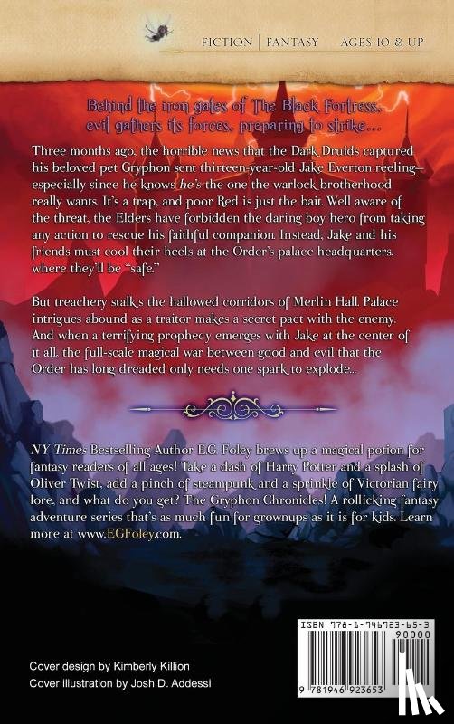 Foley, E G - The Black Fortress (The Gryphon Chronicles, Book 6)