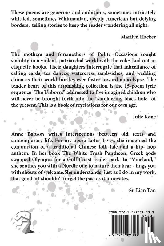 Babson, Anne - Polite Occasions