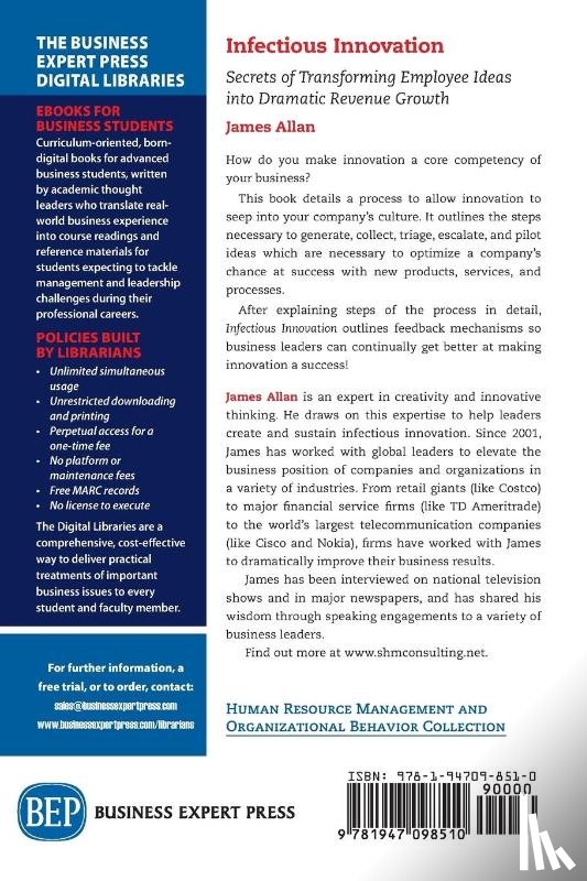 Allan, James - Infectious Innovation