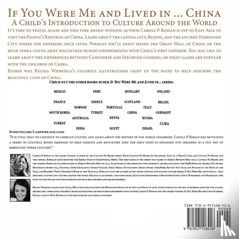 Roman, Carole P, Wierenga, Kelsea - If You Were Me and Lived in... China
