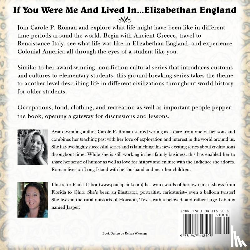 Roman, Carole P, Tabor, Paula - If You Were Me and Lived in... Elizabethan England