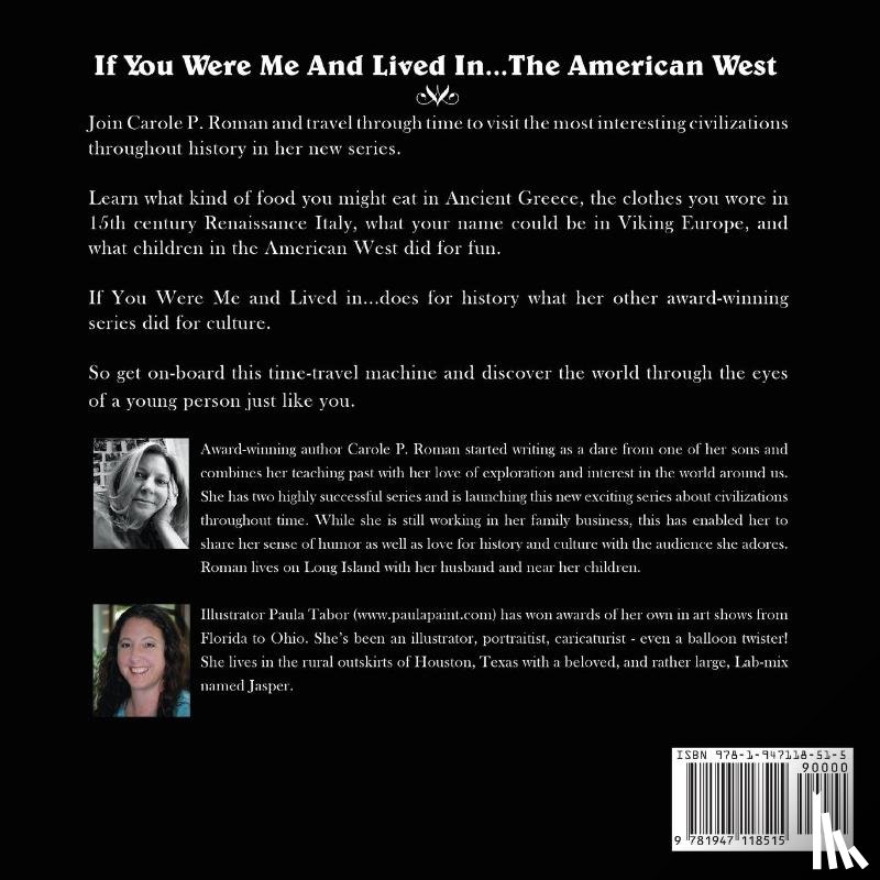 Roman, Carole P - If You Were Me and Lived in... the American West