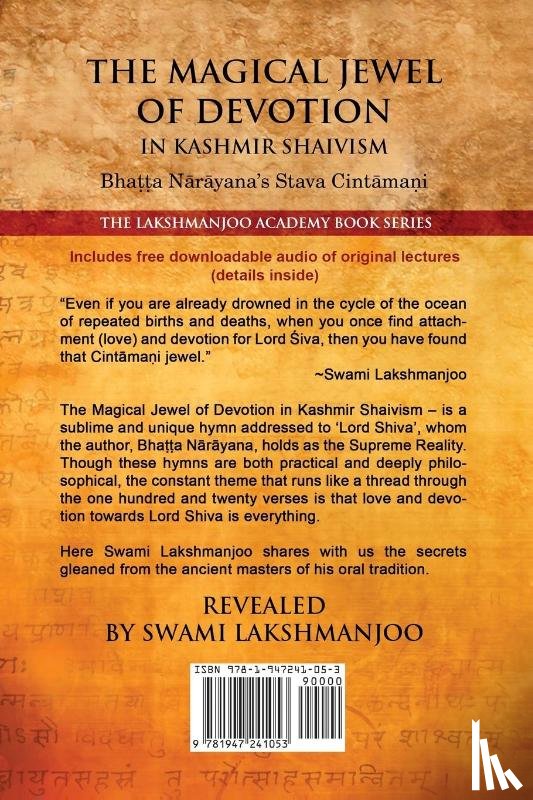 Lakshmanjoo, Swami - The Magical Jewel of Devotion in Kashmir Shaivism