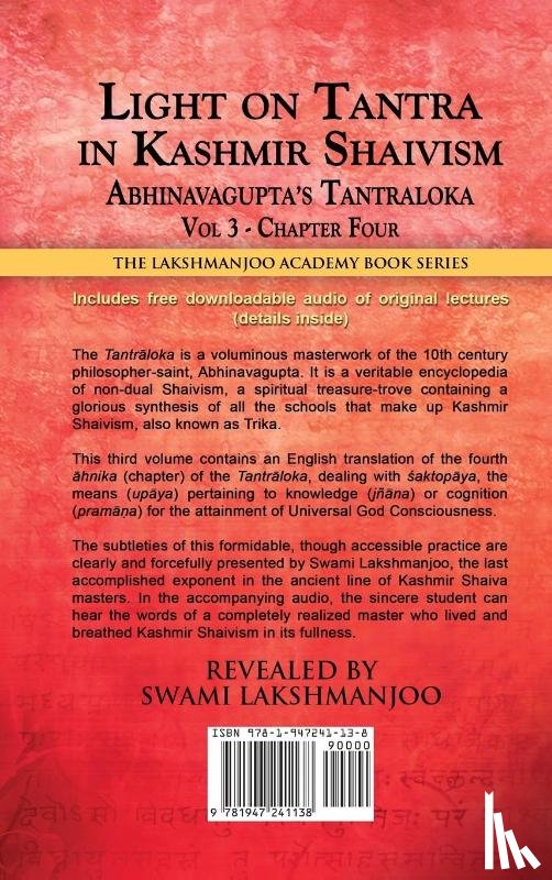  - Light on Tantra in Kashmir Shaivism - Volume 3