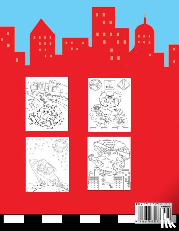 Dp Kids - Vehicle Coloring Book