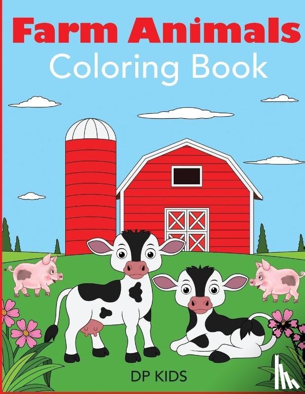 Dylanna Press - Farm Animals Coloring Book