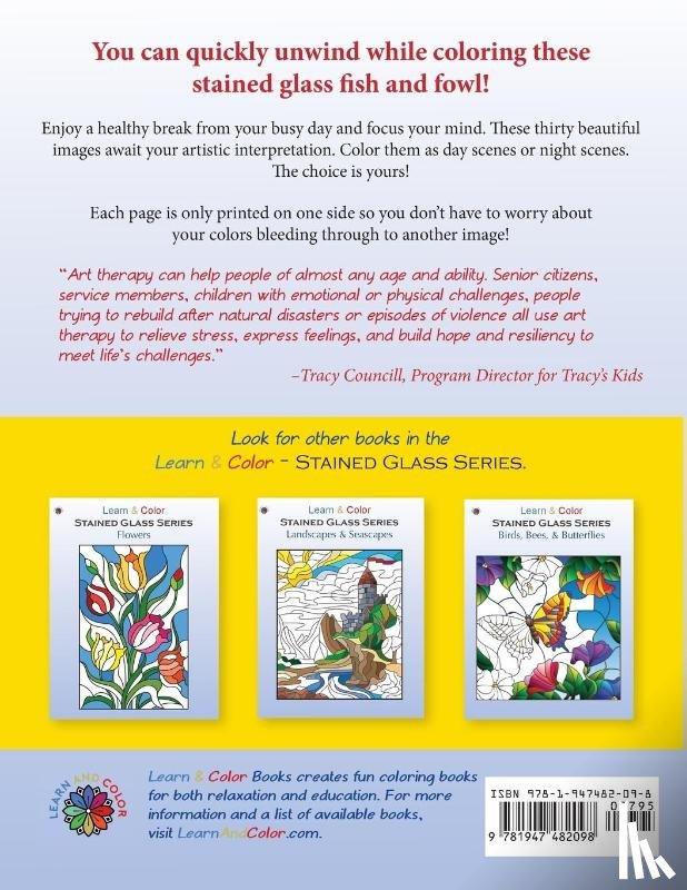 LEARN & COLOR BOOKS - Fish & Fowl