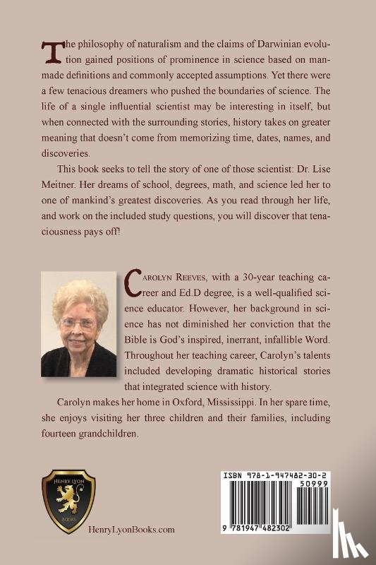 Reeves, Carolyn - The Tenacious Dreams of Lise Meitner