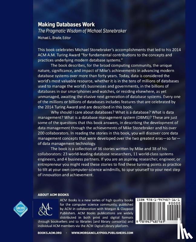 Michael L. Brodie - Making Databases Work
