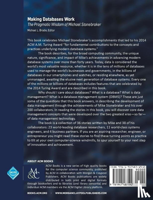 Michael L. Brodie - Making Databases Work