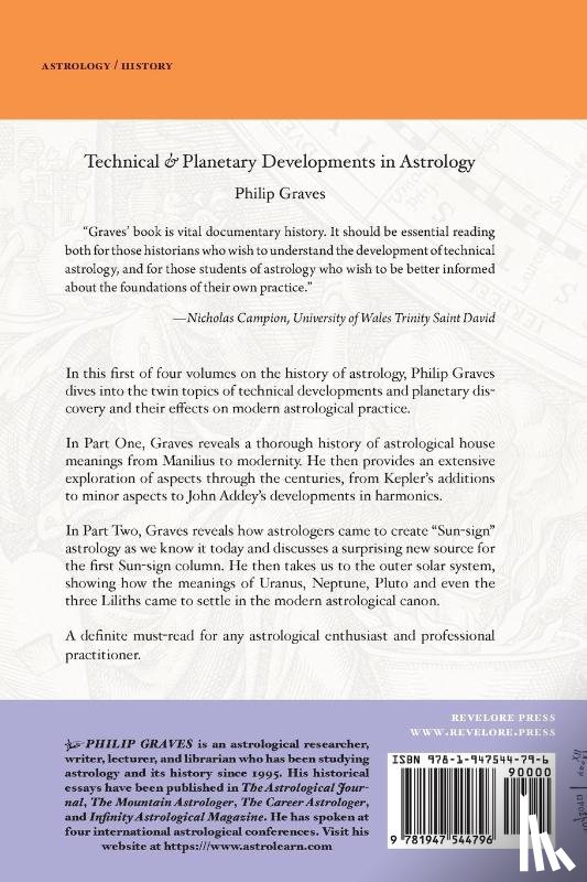 Graves, Philip - Technical & Planetary Developments in Astrology