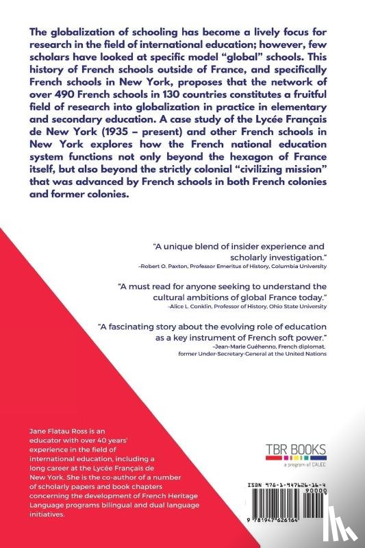 Jane, Flatau Ross - Two Centuries of French Education in New York