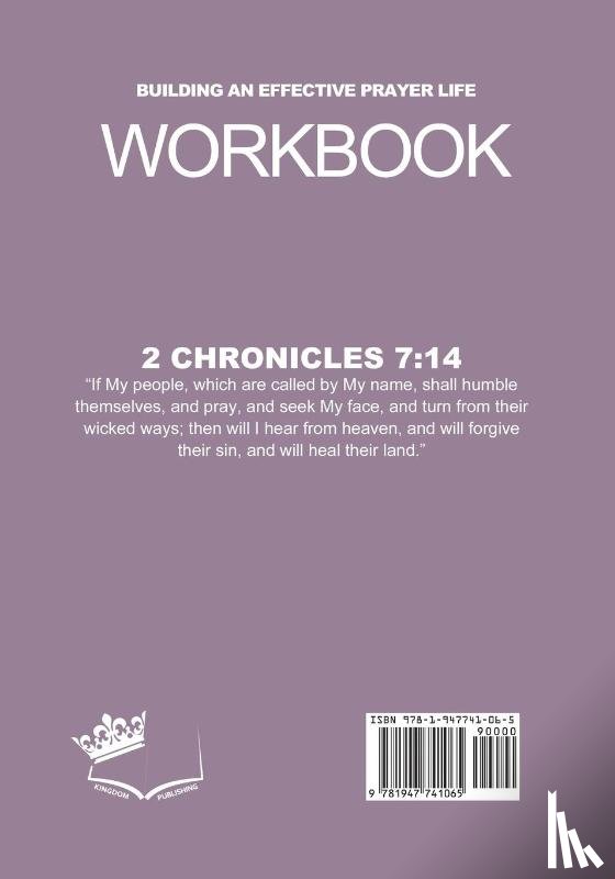 Palmer, Antonio M - Building an Effective Prayer Life Workbook