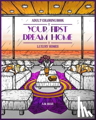 Shah, A M - Adult Coloring Book Luxury Homes