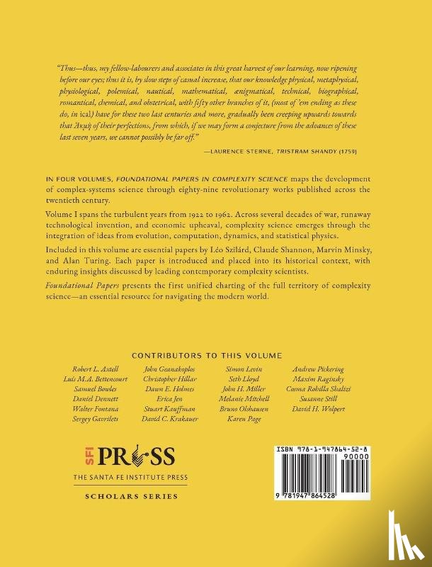  - Foundational Papers in Complexity Science