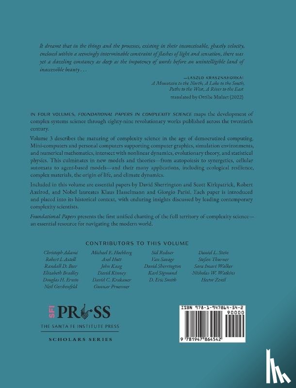  - Foundational Papers in Complexity Science