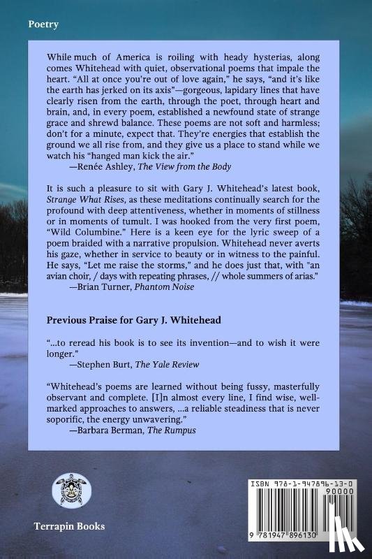 Whitehead, Gary J - Strange What Rises