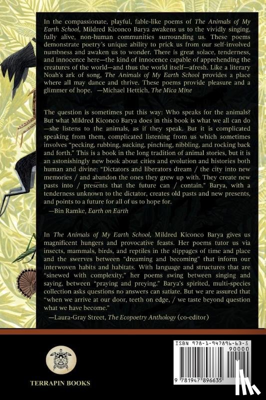Barya, Mildred Kiconco - The Animals of My Earth School