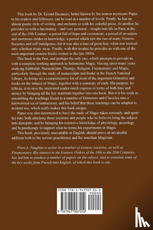 Papus, (gerard Encausse) - Elementary Treatise on Practical Magic