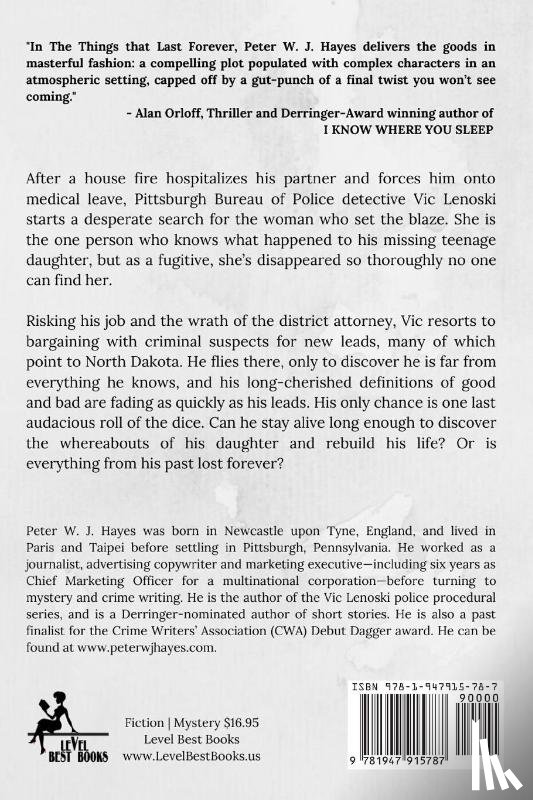 Hayes, Peter W J - The Things That Last Forever
