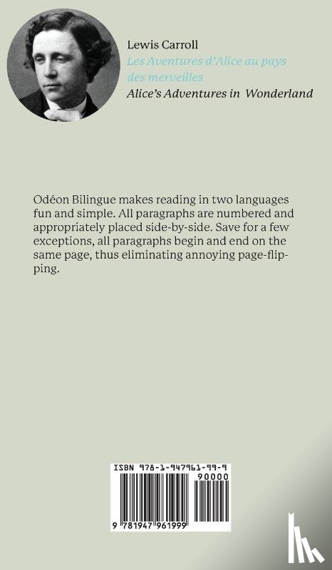 Carroll, Lewis - Les Aventures d'Alice Au Pays Des Merveilles/Alice's Adventures In Wonderland