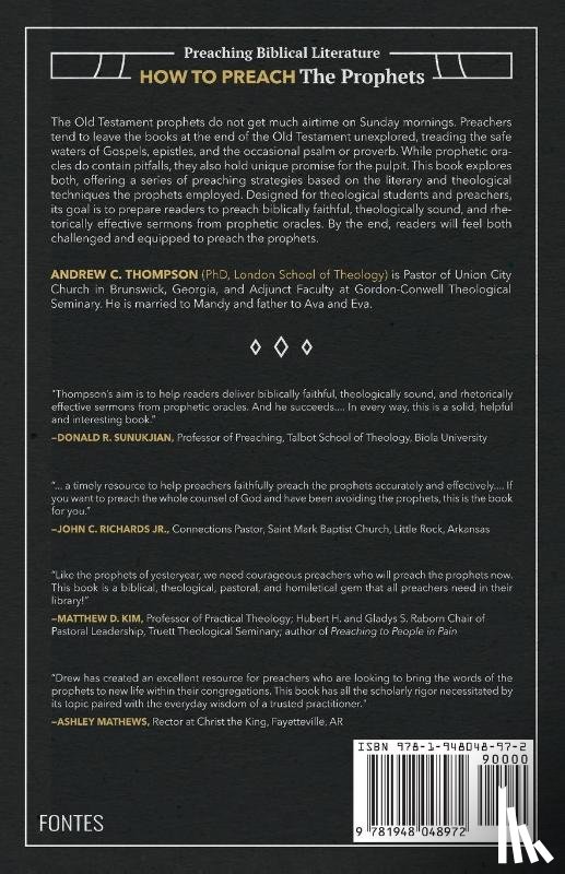 Thompson, Andrew C. - How to Preach the Prophets