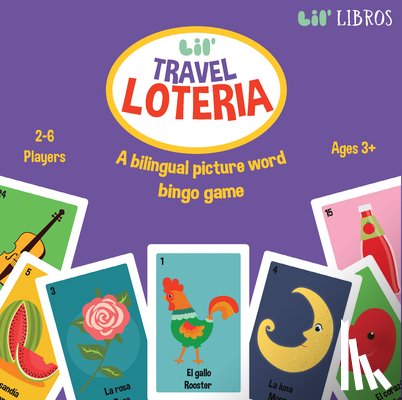 Lil' Libros - Lil' Travel Loteria: A Bilingual Picture Word Bingo Game