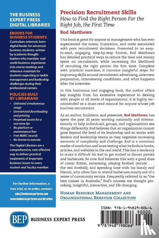 Matthews, Rod - Precision Recruitment Skills