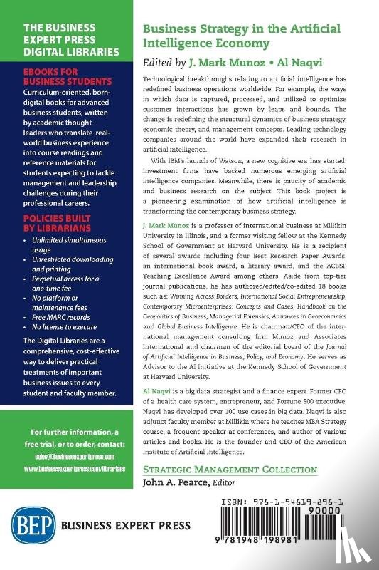 Munoz, J. Mark, Naqvi, Al - Business Strategy in the Artificial Intelligence Economy