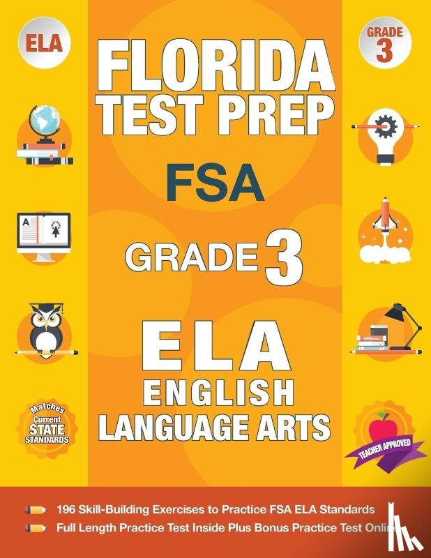 Fsa Test Prep Team - Florida Test Prep FSA Grade 3 English