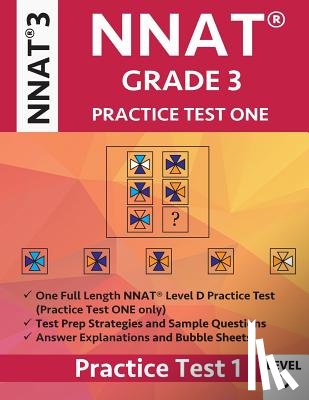 Origins Publications - Nnat Grade 3 Nnat 3 Level D: Nnat Practice Test 1: Nnat3 - Grade 3 - Level D - Test Prep Book for the Naglieri Nonverbal Ability Test