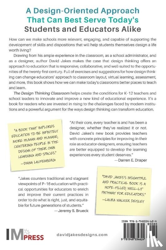Jakes, David - The Design Thinking Classroom