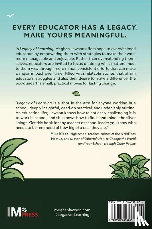 Lawson, Meghan - Legacy of Learning