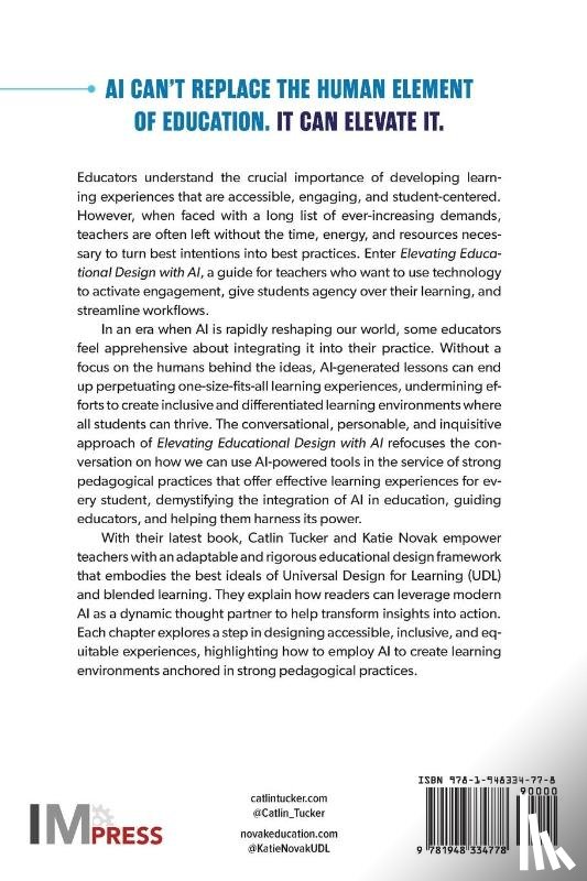 Tucker, Catlin R., Novak, Katie - Elevating Educational Design with AI
