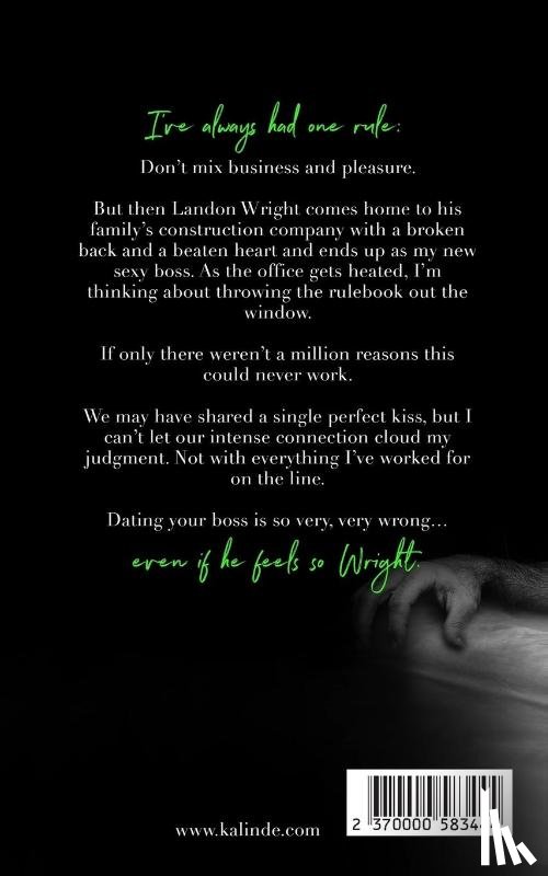 Linde, K A - The Wright Boss