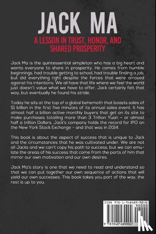 J R Macgregor - Jack Ma